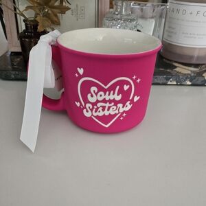 NWT "Soul Sisters" Soft Touch Mug